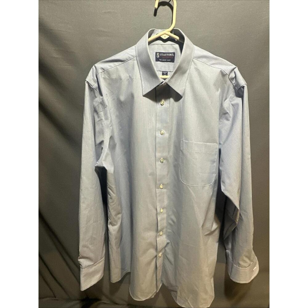 Stafford Performance "The Super Shirt"classic Fit 17 34–35 #389￼